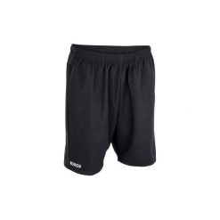 Spodenki do hokeja na trawie FH500 czarne męskie. Czarne spodenki i szorty męskie KOROK, m, bez wzorów, z elastanu. Za 64,99 zł.
