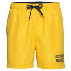 Tommy Hilfiger Męskie szorty kąpielowe Bold Yellow Sf Medium Drawstring (Rozmiar L). Żółte kąpielówki męskie TOMMY HILFIGER, m, bez wzorów. W wyprzedaży za 187,00 zł.