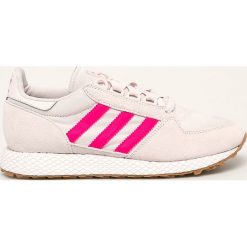 Adidas Originals - Buty Forest Grove. Szare buty sportowe damskie adidas Originals, bez wzorów, ze skóry, sportowe. W wyprzedaży za 279,90 zł.