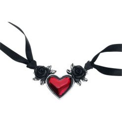 Naszyjniki damskie: Alchemy Gothic Blood Heart Naszyjnik standard