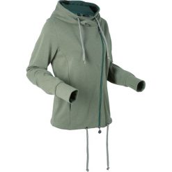 Shirt bonprix niebiesko-różowo-czarny w paski. Niebieskie koszulki damskie bonprix, w paski, bez kołnierzyka. Za 99,99 zł.