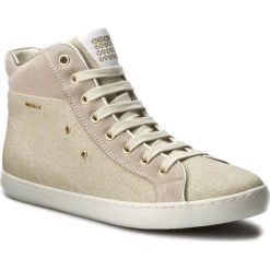Sneakersy GEOX - J Kiwi G. A J72D5A 01122 C500 D Beż. Brązowe buty chłopięce sportowe marki Geox, z materiału. W wyprzedaży za 199,00 zł.