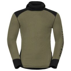 Odlo Koszulka tech. Odlo Shirt l/s with Facemask WARM Revelstoke - 150642 - 150642/60114/XL. Szare koszulki sportowe męskie marki Odlo, l. Za 216,32 zł.