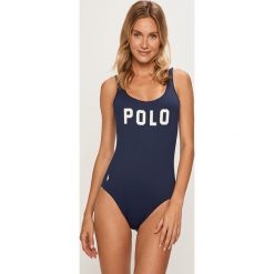 Polo Ralph Lauren - Strój kąpielowy. Czarne stroje kąpielowe damskie Polo Ralph Lauren, s, z nadrukiem, z elastanu. W wyprzedaży za 359,90 zł.