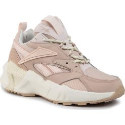 Buty Reebok - Aztrek Double Mix Pops DV9814 Buff/Pink/Chalk/White. Różowe półbuty damskie Reebok, na co dzień, bez wzorów, ze skóry ekologicznej, bez obcasa, na płaskiej podeszwie, bez zapięcia. W wyprzedaży za 239,00 zł.