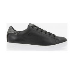 Geox Jaysen Tenisówki Czarny. Czarne trampki męskie Geox, bez wzorów, ze skóry, bez zapięcia. Za 464,95 zł.