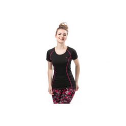 Bluzka damska z krótkim rękawem fitness. Brązowe bluzki damskie TXM, bez wzorów, bez kołnierzyka, z krótkim rękawem, krótkie, bez kaptura, na fitness i siłownię. Za 15,99 zł.