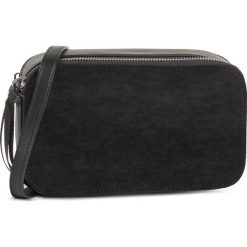 Torebka DEEZEE - EBG11409 Black. Czarne listonoszki damskie DeeZee, bez wzorów, ze skóry ekologicznej, bez dodatków. Za 89,99 zł.