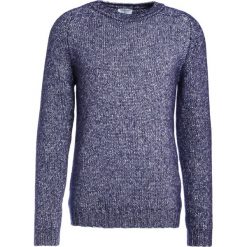John Smedley STORR Sweter midnight. Niebieskie swetry klasyczne męskie marki John Smedley, m, z bawełny. W wyprzedaży za 954,85 zł.