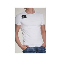 T-SHIRT ARMY 2. Białe t-shirty męskie marki Guns&tuxedos, l, bez wzorów, klasyczne, z klasycznym kołnierzykiem. Za 219,00 zł.
