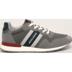 Jack & Jones - Buty. Szare sneakersy męskie Jack & Jones, na sznurówki. Za 219,90 zł.