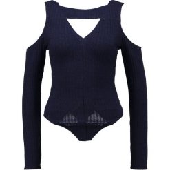 Bluzki damskie: Lavish Alice COLD SHOULDER Bluzka z długim rękawem dark blue