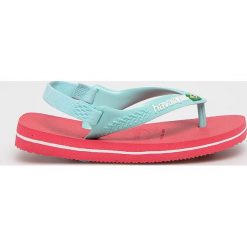 Havaianas - Sandały dziecięce. Zielone sandały dziewczęce Havaianas, z materiału, bez zapięcia. W wyprzedaży za 37,90 zł.