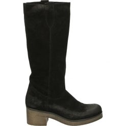 Buty zimowe damskie: Kozaki - 2340 CRO NERO