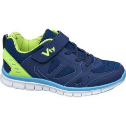 Buciki niemowlęce chłopięce: sportowe buty dziecięce Vty niebieskie