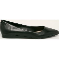 Aldo - Baleriny skórzane Zareni. Czarne baleriny damskie ALDO, bez wzorów, ze skóry, bez obcasa, na obcasie. Za 279,90 zł.