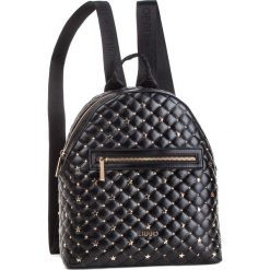 Plecak LIU JO - Backpack A19074 E0002 Nero 22222. Czarne plecaki damskie marki Liu Jo, bez wzorów, ze skóry ekologicznej, eleganckie, bez dodatków. Za 649,00 zł.