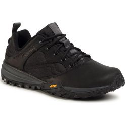 Trekkingi MERRELL - Havoc Wells J000125 Black. Czarne trapery męskie Merrell, ze skóry, bez zapięcia, trekkingowe. W wyprzedaży za 339,00 zł.