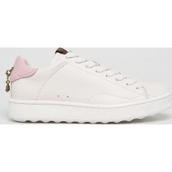 Coach - Buty. Białe buty sportowe damskie Coach, bez wzorów, ze skóry, sportowe. Za 839,90 zł.