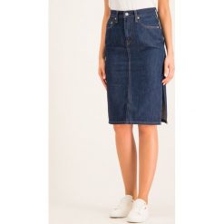 Spódnica jeansowa Levi's® 52363-0002. Niebieskie spódniczki damskie s, bez wzorów, z bawełny. W wyprzedaży za 199,00 zł.