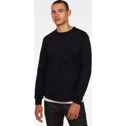 G-Star Raw - Bluza. Czarne bluzy męskie G-Star RAW, s, bez wzorów, z bawełny, retro, z kapturem, bez rękawów, bez kaptura. Za 369,90 zł.