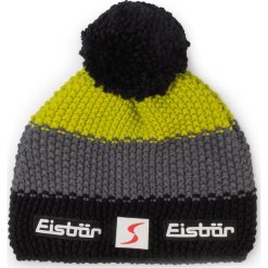 Czapka EISBÄR - Star Pompon MÜ SP 403346 973. Czarne czapki męskie Eisbär, z wełny, retro. W wyprzedaży za 169,00 zł.