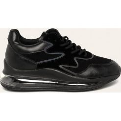 Answear - Buty. Czarne buty sportowe damskie ANSWEAR, bez wzorów, z gumy, sportowe. W wyprzedaży za 99,90 zł.