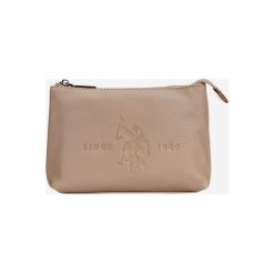 U.S. Polo Assn Kosmetyczka Beżowy. Brązowe kosmetyczki damskie U.S. Polo Assn., bez wzorów, z materiału. Za 171,95 zł.