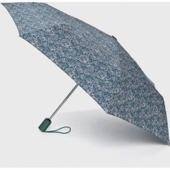 Parfois - Parasol. Niebieskie parasole Parfois, bez wzorów. W wyprzedaży za 49,90 zł.