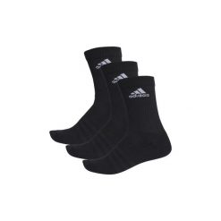 Skarpety adidas Skarpetki 3-Stripes Performance Crew. Czarne skarpetki męskie marki Adidas, z bawełny. Za 49,95 zł.