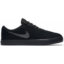 Trampki męskie: Nike Trampki Sb Check Solarsoft Canvas Black 44.5