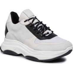 Sneakersy STEVE MADDEN - Zela SM11000314-03001-586 Off White. Białe półbuty damskie Steve Madden, ze skóry. W wyprzedaży za 419,00 zł.