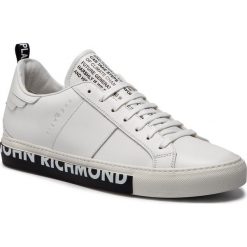 Sneakersy JOHN RICHMOND - 7023 A Bianco. Białe sneakersy męskie John Richmond, bez zapięcia. Za 1189,00 zł.