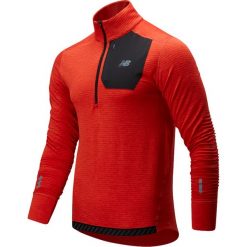 NEW BALANCE > MT93220TOH. Pomarańczowe bluzy męskie New Balance, xl, bez wzorów, z poliesteru, street, bez kołnierzyka, bez rękawów, bez kaptura. Za 399,99 zł.