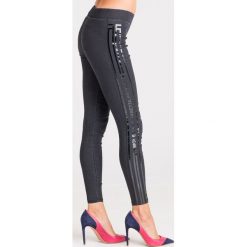 LEGGINSY URBAN ELISABETTA FRANCHI MOVES. Czarne spodnie damskie Elisabetta Franchi. Za 1109,00 zł.
