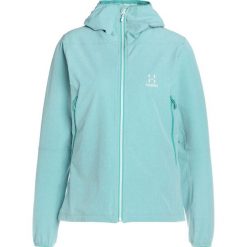 Haglöfs BOA HOOD Kurtka Softshell crystal lake. Zielone kurtki damskie marki Haglöfs, m, bez wzorów, z elastanu, bez kaptura. W wyprzedaży za 467,35 zł.