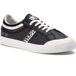 Sneakersy NAPAPIJRI - Trick N0YJR0 Black 041. Czarne sneakersy męskie Napapijri, na co dzień, bez wzorów, ze skóry ekologicznej, eleganckie, bez zapięcia. W wyprzedaży za 319,00 zł.