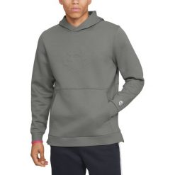 Under Armour Recovery Bluza Zielony. Zielone bluzy męskie Under Armour, l, bez wzorów, z bawełny, bez kołnierzyka, bez rękawów, bez kaptura. Za 412,95 zł.