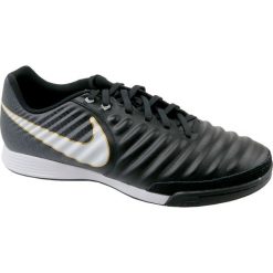 Nike TiempoX Ligera IV IC 897765-002. Czarne buty sportowe męskie marki Nike, ze skóry. W wyprzedaży za 219,99 zł.