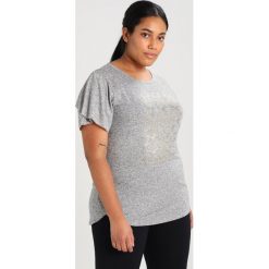 Topy sportowe damskie: Raiski SHIBYA Tshirt z nadrukiem light grey