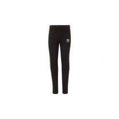 Legginsy i Rajstopy Dziecko adidas Legginsy 3-Stripes. Czarne rajstopy dziewczęce Adidas, bez wzorów. Za 99,95 zł.