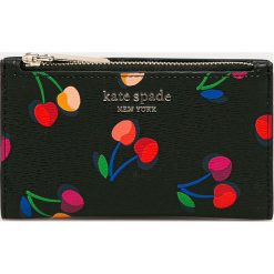 Kate Spade - Portfel skórzany. Czarne portfele damskie Kate Spade, bez wzorów, ze skóry. Za 489,90 zł.