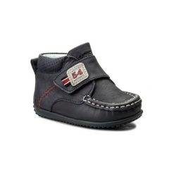 LASOCKI KIDS CI12-MOCCA-37. Niebieskie półbuty chłopięce Lasocki Kids, bez zapięcia. Za 99,99 zł.
