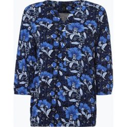 Soyaconcept® - Koszulka damska – Felicity, niebieski. Niebieskie bluzki damskie marki Soyaconcept, l, w kwiaty, eleganckie, z dekoltem w serek. Za 89,95 zł.