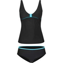Tankini (2 części) bonprix czarno-biały. Czarne stroje kąpielowe damskie bonprix, bez wzorów. Za 54,99 zł.
