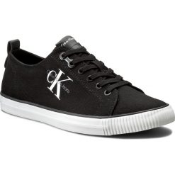 Tenisówki CALVIN KLEIN JEANS - Arnold S0369 Black. Czarne półbuty męskie Calvin Klein Jeans, bez wzorów, z jeansu, klasyczne, bez zapięcia. W wyprzedaży za 259,00 zł.