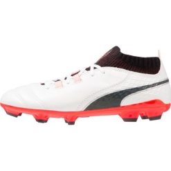 Buty sportowe chłopięce: Puma ONE 17.1 FG Korki Lanki white/black/fiery coral