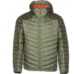 COLUMBIA Horizon Explorer Hooded Jacket Mosstone Peatmoss XL. Kurtki sportowe męskie Columbia, xl, bez wzorów, z materiału, z kapturem, omni-heat (columbia). W wyprzedaży za 489,00 zł.