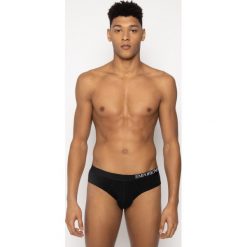 Komplet 3 par slipów Emporio Armani Underwear 111734 CS713 50620. Czarne slipy męskie Emporio Armani Underwear, s, bez wzorów, z elastanu. W wyprzedaży za 159,00 zł.