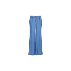 Spodnie z pięcioma kieszeniami MICHAEL Michael Kors TENCEL DRPE FRT WL. Niebieskie spodnie damskie MICHAEL Michael Kors. Za 615,20 zł.